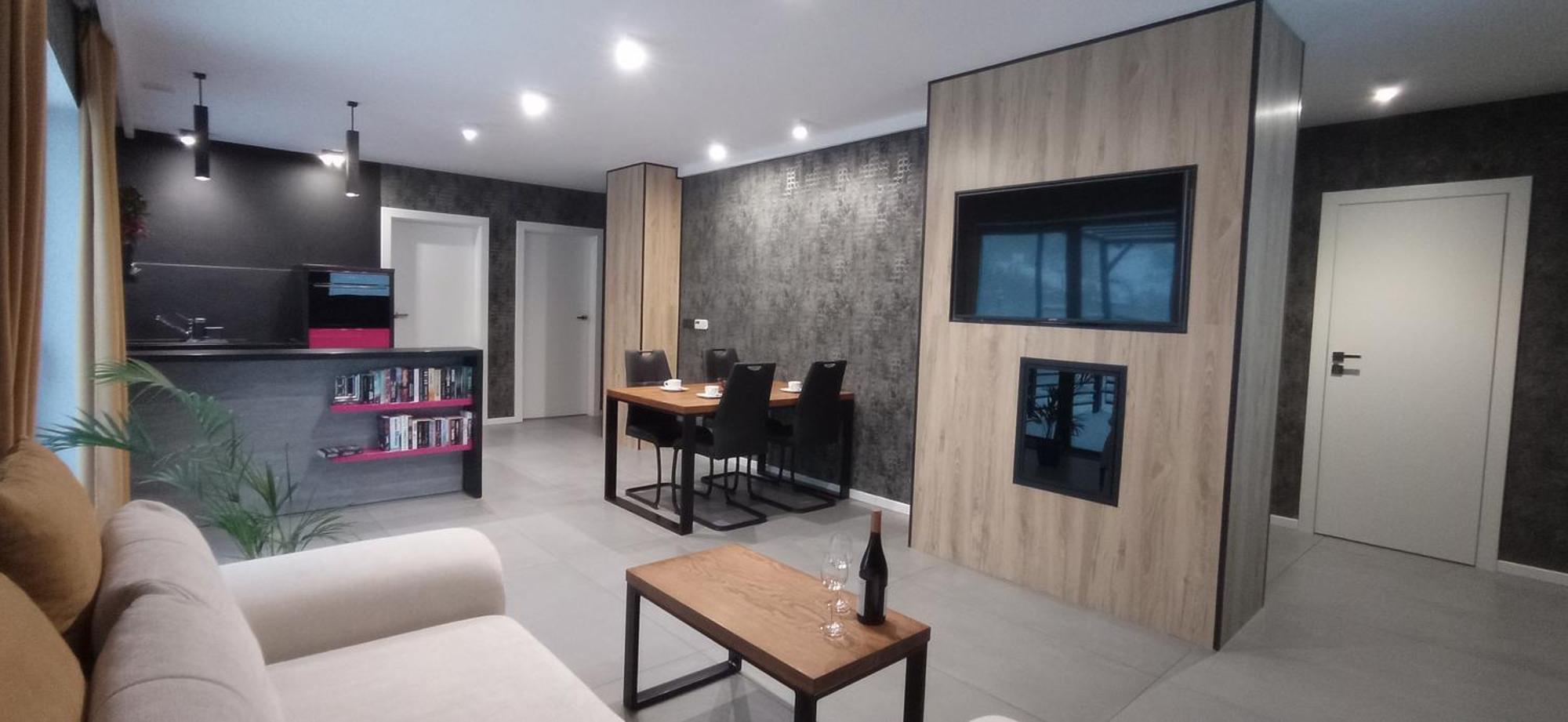 Apartament z widokiem na góry